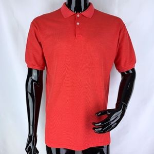 Vintage 70s Sears Dragon Mens XL Red Shirt